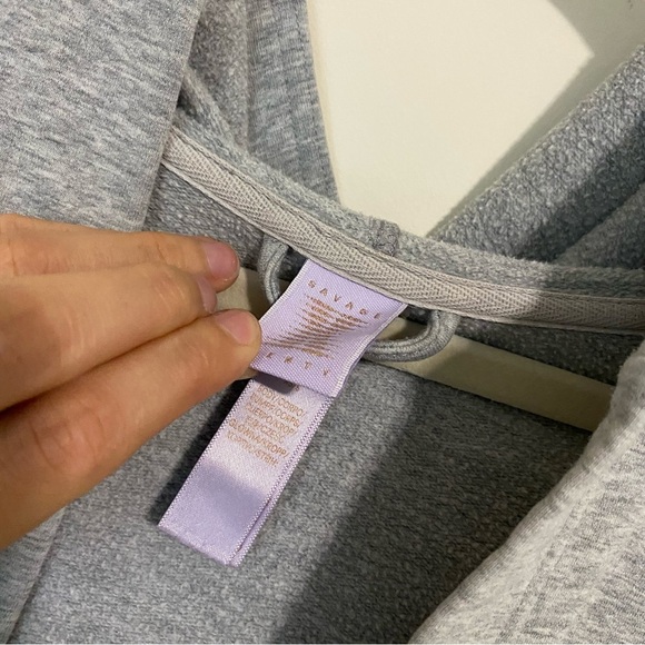 Savage x Fenty Gray Hooded Short Robe size XS/S - Picture 9 of 12